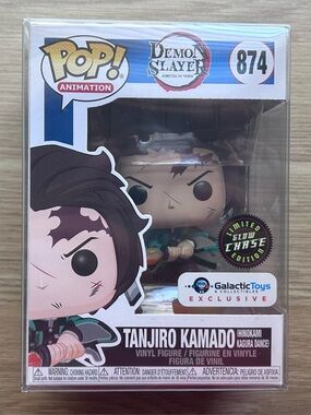 Funko Pop! Tanjiro Kamado from Demon Slayer (Limited Edition Glow Chase) # 874
